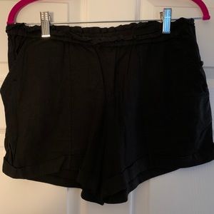 Anthropologie black shorts